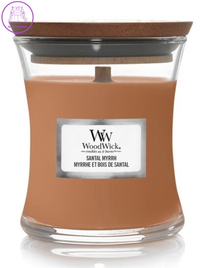 Svíčka WoodWick malá - Santal Myrrh ( 41082 )