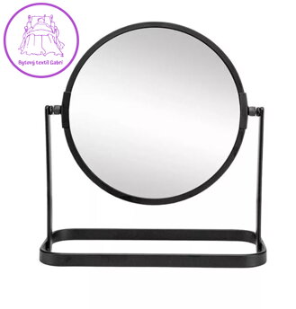 Kosmetické zrcadlo černé Ø 15 cm Framework Mirror 2022