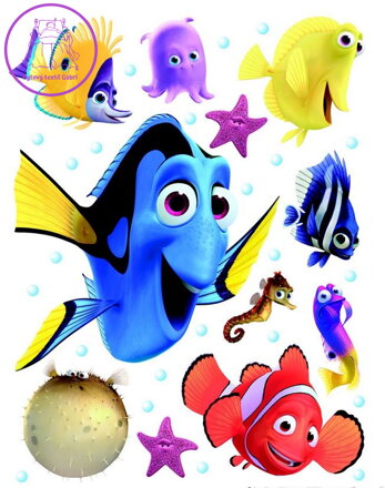Samolepící dekorace dětská Disney Nemo - DK 1705-2022