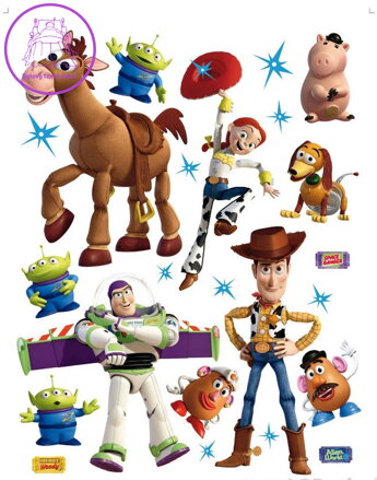 Samolepící dekorace dětská Disney Toy Story - DK 1771-2025