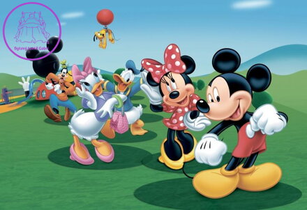  Dětská papírová fototapeta 156x112cm - FTDSS 1956 Disney Micky Mouse-2022