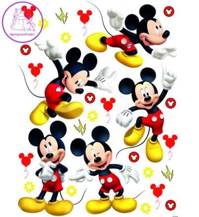  Samolepící dekorace na zeď 65x85cm Mickey Mouse - DK 2311-2025