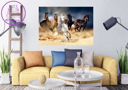 Vliesová fototapeta 160x110cm - FTNM 2665 Koňské dostihy