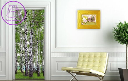  Vliesová fototapeta 90x202cm - FTNV 2896 Břízy