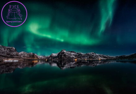  Vliesová fototapeta 360x270cm - FTNXXL 3003 Severní polární záře