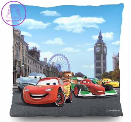 Dětský licenční polštářek 40x40cm Ag-Cars CND 3112