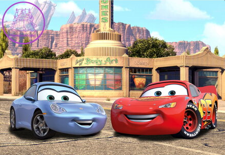 Dětská fototapeta vliesová premium collection - FTDN 5053 Disney Cars 360x270cm - 2022