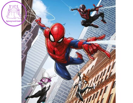  Vliesová dětská fototapeta 180x202 -  FTDNXL 5153 Marvel Spiderman-2022