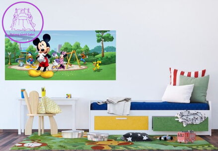  Vliesová dětská fototapeta 202x90cm - FTDNH 5382 Disney Mickey Mouse-2022