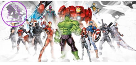  Vliesová dětská fototapeta 202x90cm - FTDNH 5396 Marvel Avangers-2022