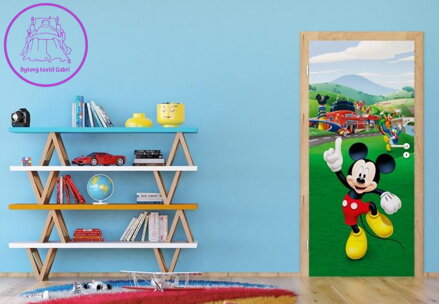  Vliesová dětská fototapeta 90x202cm - FTDNV 5480 Disney Mickey Mouse-2022
