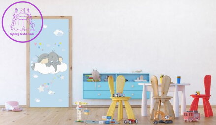  Vliesová dětská fototapeta 90x202cm - FTDNV 5490 Disney Dumbo-2022