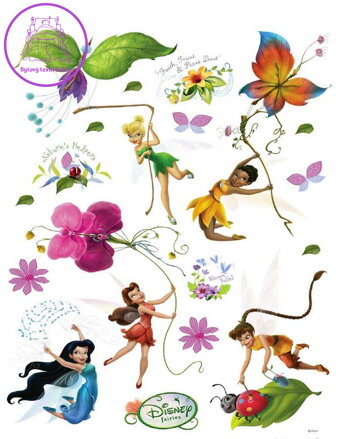 Samolepící dekorace dětská Disney Víly - DK 883-2022