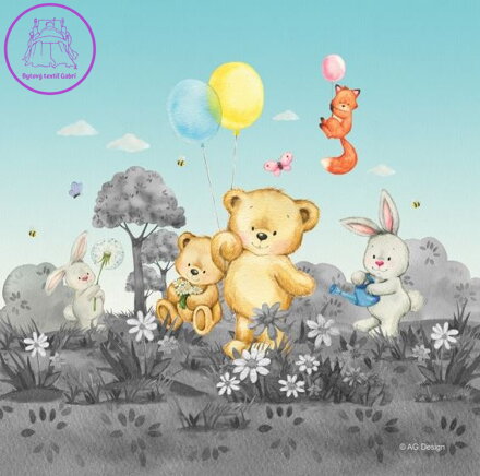 Dětský licenční polštářek 40x40cm Ag-CN224 - 005
