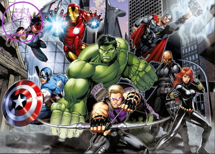 Plakát do dětského pokoje 155x110cm - Avengers  FTDNM 5278