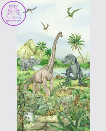 Fototapeta do dětského pokoje 150x270cm Dino -  FTD2P0589 - 001