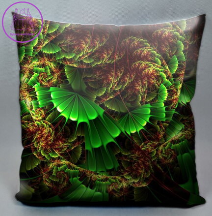 Fotopolštářek s efektem 3D - Barevná abstrakce 2 40x40cm