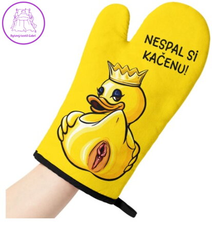 Kuchyňská chňapka - Nespal si kačenu