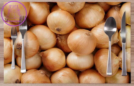  Prostírání na stůl - Cibule