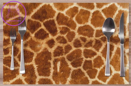  Prostírání na stůl - Žirafí srst