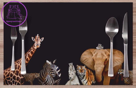  Prostírání na stůl - Zoo