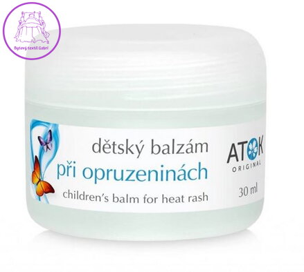 Dětský balzám při opruzeninách 