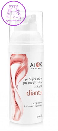 Pečující krém při rozšířených žilkách Dianta 