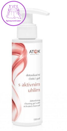 Detoxikační čisticí gel s aktivním uhlím 150ml