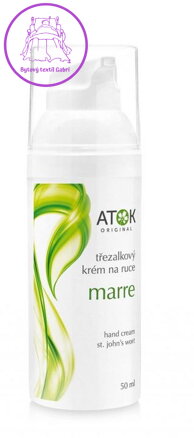 Třezalkový krém na ruce Marre