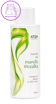 Masážní olej Mandle-třezalka 