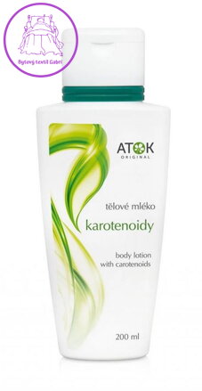 Tělové mléko Karotenoidy