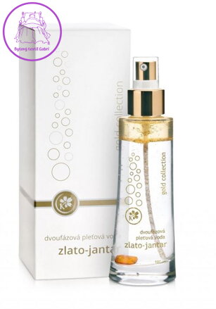 Dvoufázová pleťová voda Zlato-jantar 100ml