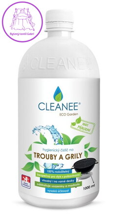 CLEANEE EKO hygienický čistič na TROUBY a GRILY 1L - náhradní náplň