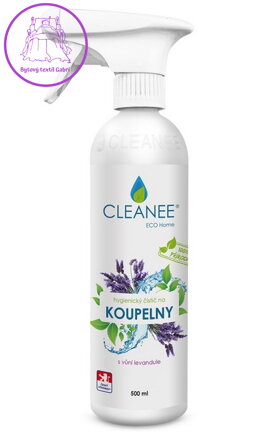 CLEANEE EKO hygienický čistič na KOUPELNY - levandule 500ml