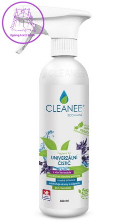 CLEANEE EKO Hygienický čistič UNIVERZÁLNÍ s vůní levandule 500ml
