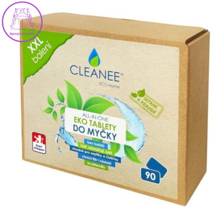 CLEANEE EKO Tablety do myčky 90 ks