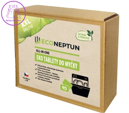 EcoNeptun Tablety do myčky "All in one", 90ks 