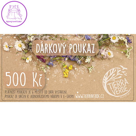 Tierra Verde – Dárkový poukaz (TIERRA VERDE)
