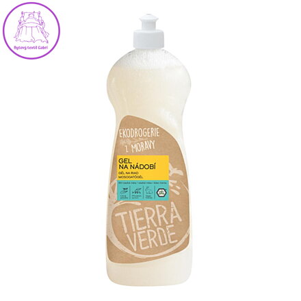 Tierra Verde – Gel na nádobí – BIO sladká máta (TIERRA VERDE), 1 l
