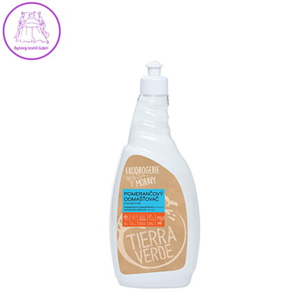 Tierra Verde – Pomerančový odmašťovač – koncentrát (TIERRA VERDE), 750 ml