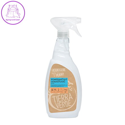 Tierra Verde – Pomerančový odmašťovač – sprej (TIERRA VERDE), 750 ml