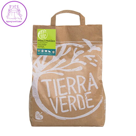 Tierra Verde – Prací prášek na barevné prádlo (TIERRA VERDE), 5 kg