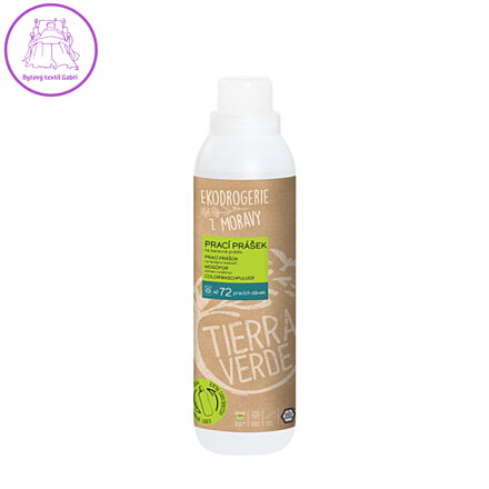 Tierra Verde – Prací prášek na barevné prádlo (TIERRA VERDE), 1,1 kg