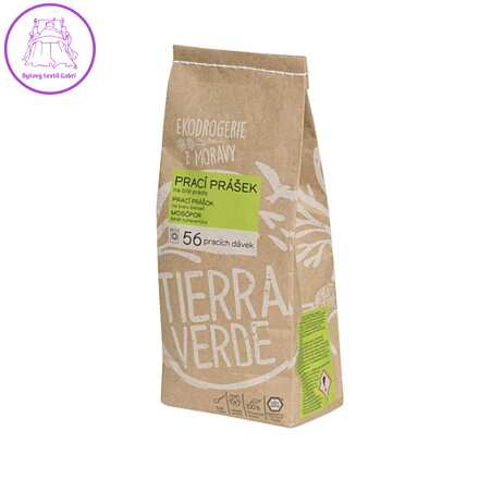 Tierra Verde – Prací prášek na bílé prádlo a pleny (TIERRA VERDE), 850 g