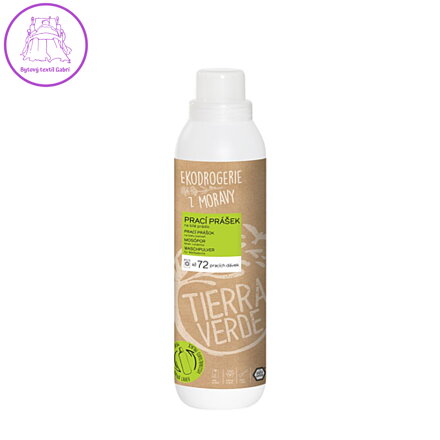 Tierra Verde – Prací prášek na bílé prádlo a pleny (TIERRA VERDE), 1,1 kg
