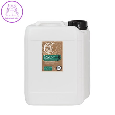 Tierra Verde – Šampon kopřivový s vůní rozmarýnu a pomeranče (TIERRA VERDE), 5 l