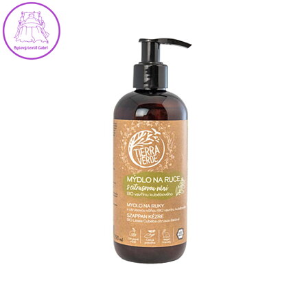 Tierra Verde – Tekuté mýdlo na ruce – BIO vavřín (TIERRA VERDE), 290 ml