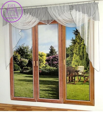 Voálová draperie 500x160cm Fir-Lada 3 ( mnoho barev )