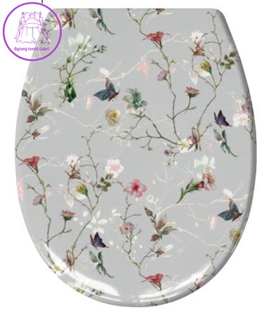  WC sedátko duroplast Flores 37x45cm-2024