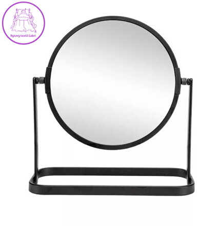 Kosmetické zrcadlo černé Ø 15 cm Framework Mirror 2022